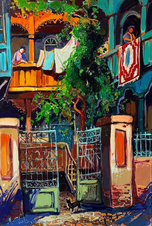 Old balcony